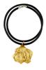 Petit Basset Griffon Vendéen - Necklace with a Dog In a Gift Box, Gold-plated Pendant for a Dog Lover, Striking Jewelry by