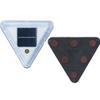 Truck Solar Powered Warning Flashing Lights Anti Collision Truck Tail Flashing Light Touch Switch Wireless Strobe Triangle Lamp
