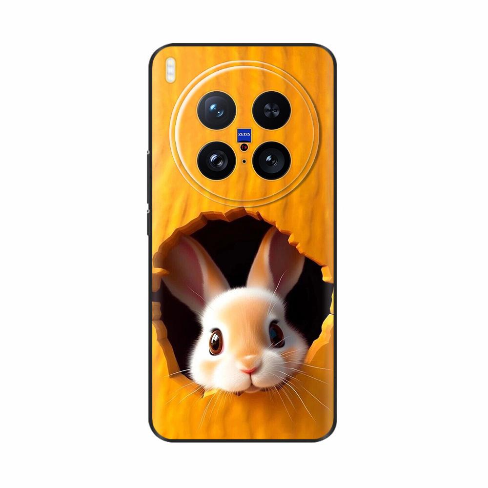 For VIVO X200 Ultra Case Cute Cartoon Painted Back Cover For VIVO X200 Pro Mini X100 Ultra Shockproof Shell Bumper Fundas Para