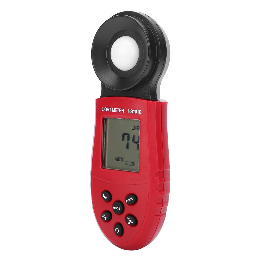HS1010 Handheld Light Meter Digital Display Electric Illuminometer for Home Office