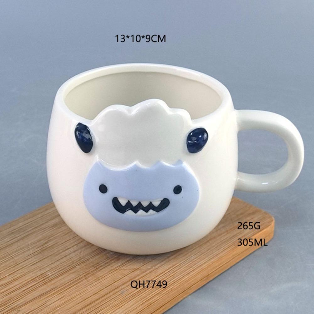Ceramic mug office mug home coffee mug cute cat couple cup souvenir female graduation gift 301-400ml