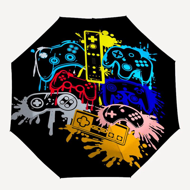 Gaming, Controllers- Automatic Umbrella,Suitable for Men and Women, Outdoor Accessories, Suitable for Birthdays 1019b
