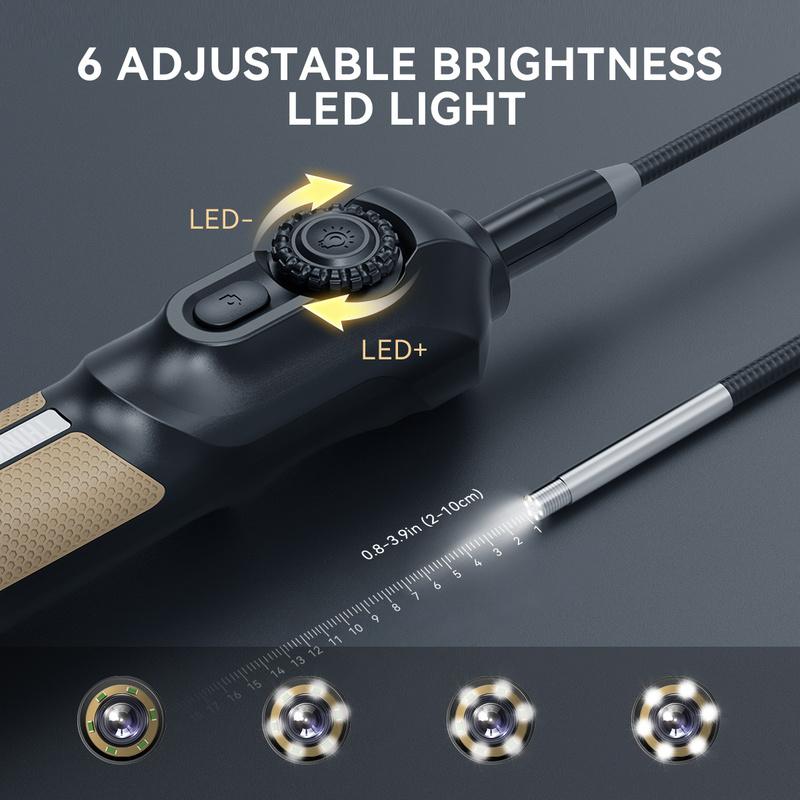 THINKCAR TES102 Telecamera Endoscopio di Ispezione Video USB con Luce LED Impermeabile Strumento Diagnostico Auto Per MUCAR 892BT 689BT