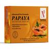NutriGlow NATURAL'S Advanced Pro Formula Papaya Facial Kit for Glowing Skin Cleanup Kit for Even Skin Tone, 60gm