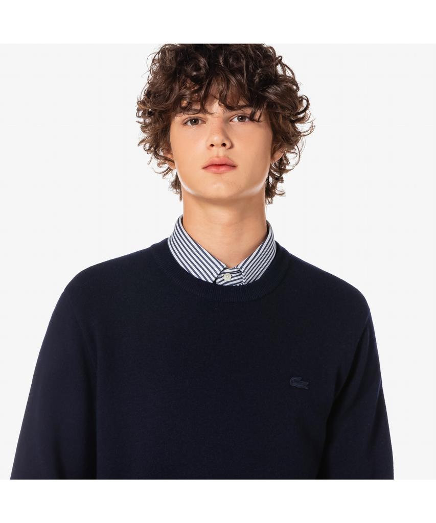 LACOSTE Men'S Basic Crew Neck Pullover Ah596E-55N Hde