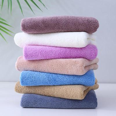 Quick-Dry Lint-Free Coral Fleece Towel - Absorbent Face & Hair Towel, Perfect for Home Use or Gifts