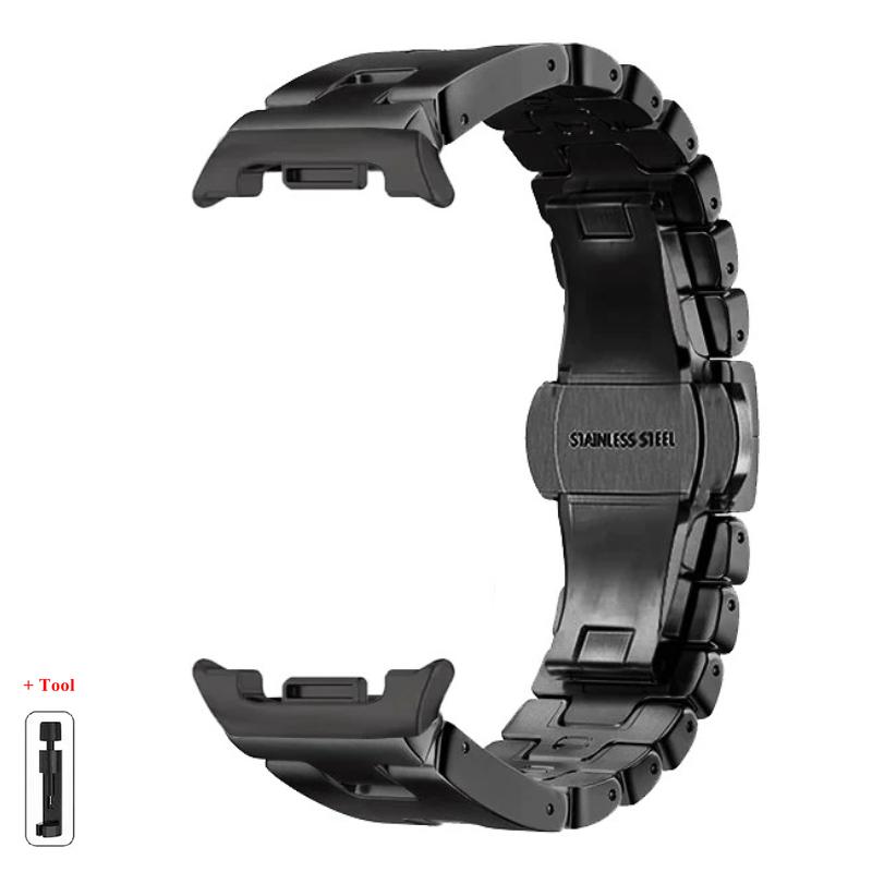 Luxury Stainless Steel Strap For Samsung Galaxy 8 40mm 44mm/8Classic 46mm Ultra(2025) Metal Band For Samsung Galaxy Watch Ultra