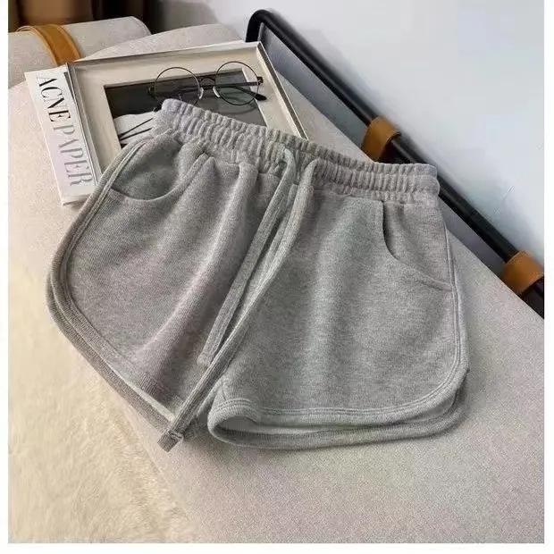 Women's High Waist Slimming Wide Leg Summer Sports Shorts