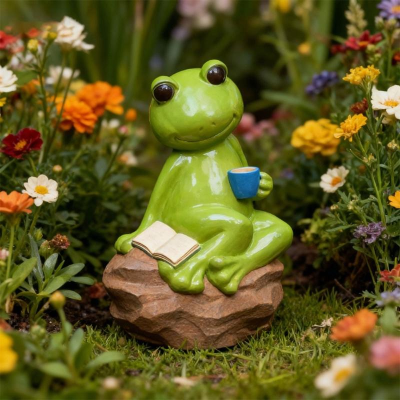 DIY Frogs Silicone Mold For Resin Art Craft Reusable Animal Shaped Molds Desktop Garden Decors Handmade Gift Creation