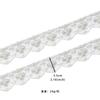 White Lace Handmade Beads Embroidery Barcode Clothing Window Decoration Home Accessories Barcode Lace Accessories