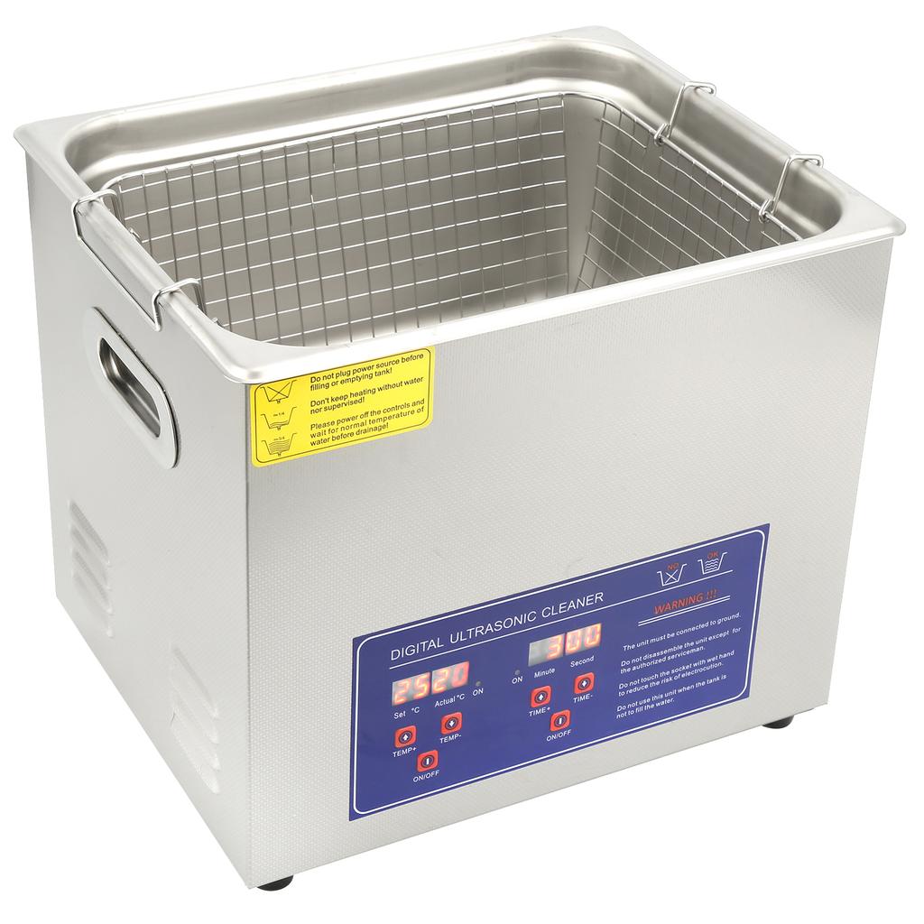 Ultraschallreiniger aus Edelstahl mit Timer, Heizung, 10 l, Industrieausrüstung, PS?40A