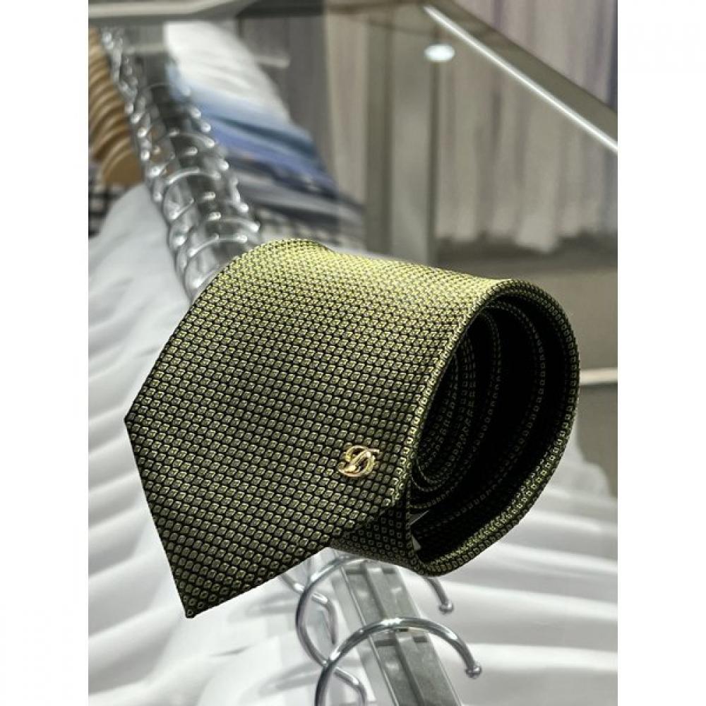 S.T. Dupont Квадратная тканевая основа 100 Шелковый однотонный галстук Te4fm61ka019tge Single option