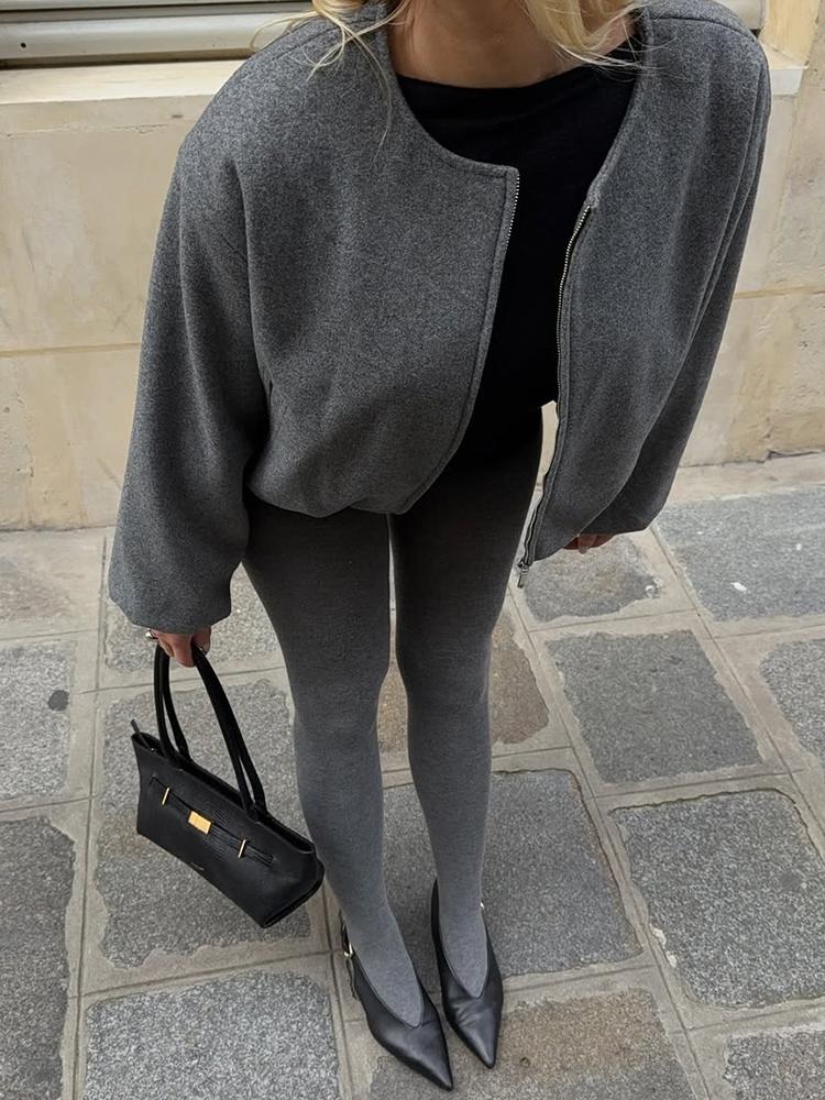 160g Podzimní Zimní Pletené Punčochové Kalhoty Dámské 2025 Jednobarevné Nylonové Vysoký Pas Elastické Úzké Punčochové Kalhoty High Streetwear Y2K Punčocha
