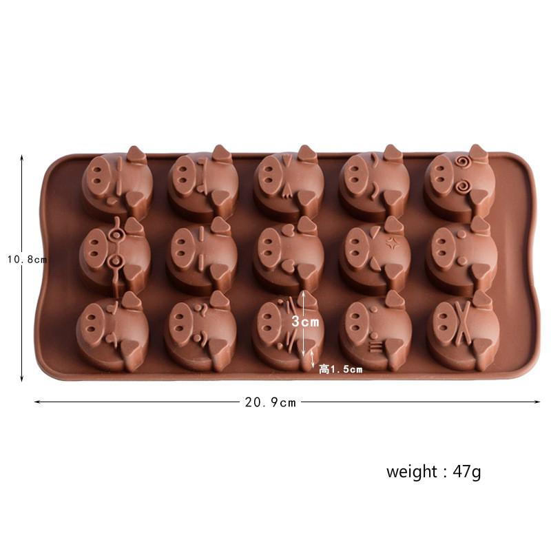 Love Mold Silicone Baking Accessories DIY Chocolate Candy Molds Fudge Cupcake Decorating Supplies Baking Tools Cake Molds