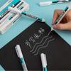White Long-Head Quick-Drying Waterproof Oil-Based Marker Pen for Construction and Carpentry