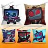 Anime HHelluva VVox Pillowcase Pillowslip Cushion Plush Boys Girls Cartoon Anime Kawaii Decoration Kids Birthday Cute Gifts