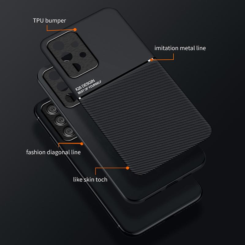 Phone Case for Samsung Galaxy A23 4G/A23 5G (Global Version),PU Leather+TPU Lines Imprinted Cover