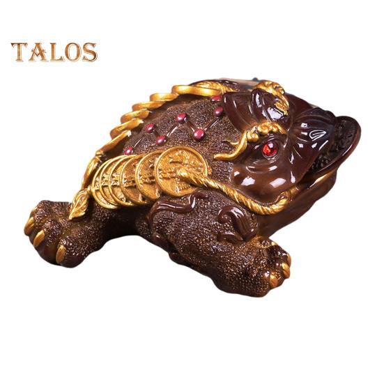 

Жаба Чай Питомец Цвет Изменение Смола Украшение Привлечение Богатства Кунг-фу Чай Питомец Домашний Офис Декор Стола Аксессуар Чайная Церемония золотистый