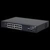Comutator de rețea Gigabit PoE cu 16 porturi Dahua, priză CN (adaptor inclus)