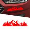 Hot Selling Stickers Forest Snow Mountain Off-Road Modified Car Logo Decorative Stickers Pull Flowers Personalized Car Stickers