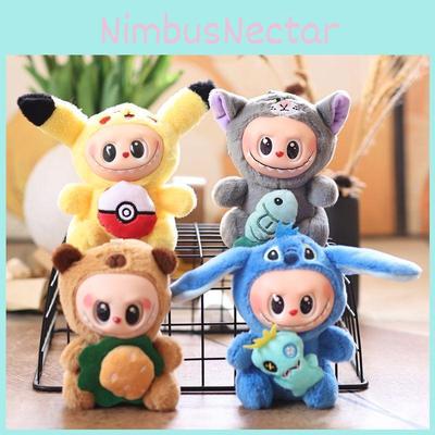 Plyšový Rozkošný Silikonový Přívěsek na Klíče Na Batohy Dárky A