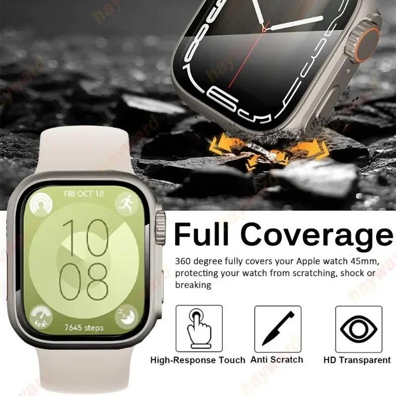 Screen Protector + Tempered Glass Case for Huawei Watch Fit 4 Fit 4 Pro Fit 3 Case Frame As Ultra2 Smart Watch Strap Case