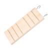 Pet Wooden Ladder Hamster Bird Stand Platform Toy Rest Board Perches Cage