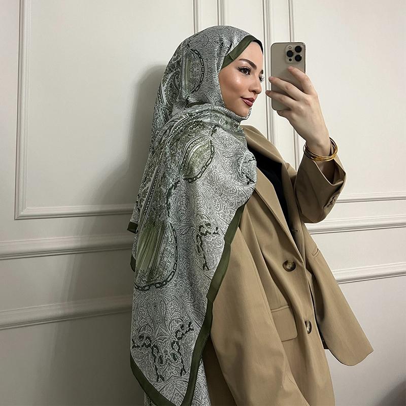 

Роскошный брендовый платок в богемном стиле с принтом кешью, шарф, шаль, хиджаб, женский платок, мягкий тюрбан, повязки на голову