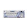 HOGREL L98 Gaming Keyboard with Crater Architecture, MuteSilent Wireless Keyboard, Ripple Mode 2.4GBluetooth 5.1Type-C, Color Screen, 4000mAh