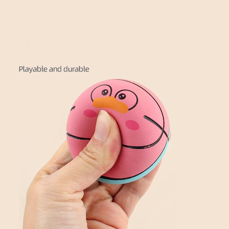 Cartoon Creative Mini Hollow High Bouncy Ball Toys Children'S Bouncing Rubber Hollow Bouncy Ball Toys Kids Holiday Birthday Gift