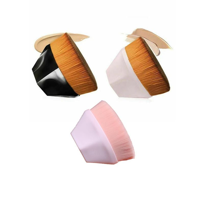 Flawless Wand Foundation Brush With High Density Fine Fiber For Seamless Makeup Application