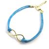 Les Trésors De Lily [M6169] - Turquoise 'Infini' Ethnic Bracelet