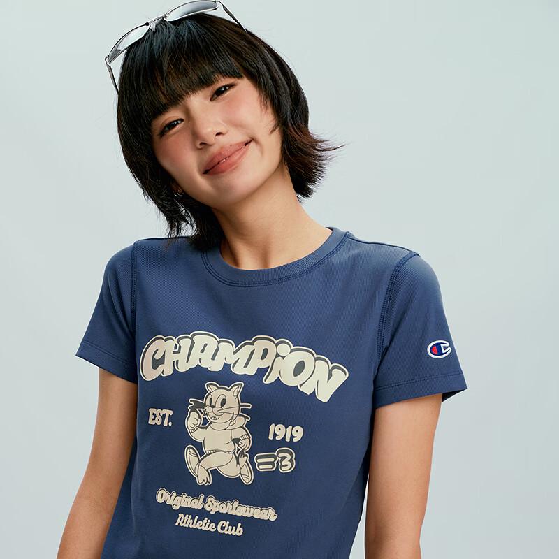 Champion Women's Cartoon Print Short Sleeve T-Shirt