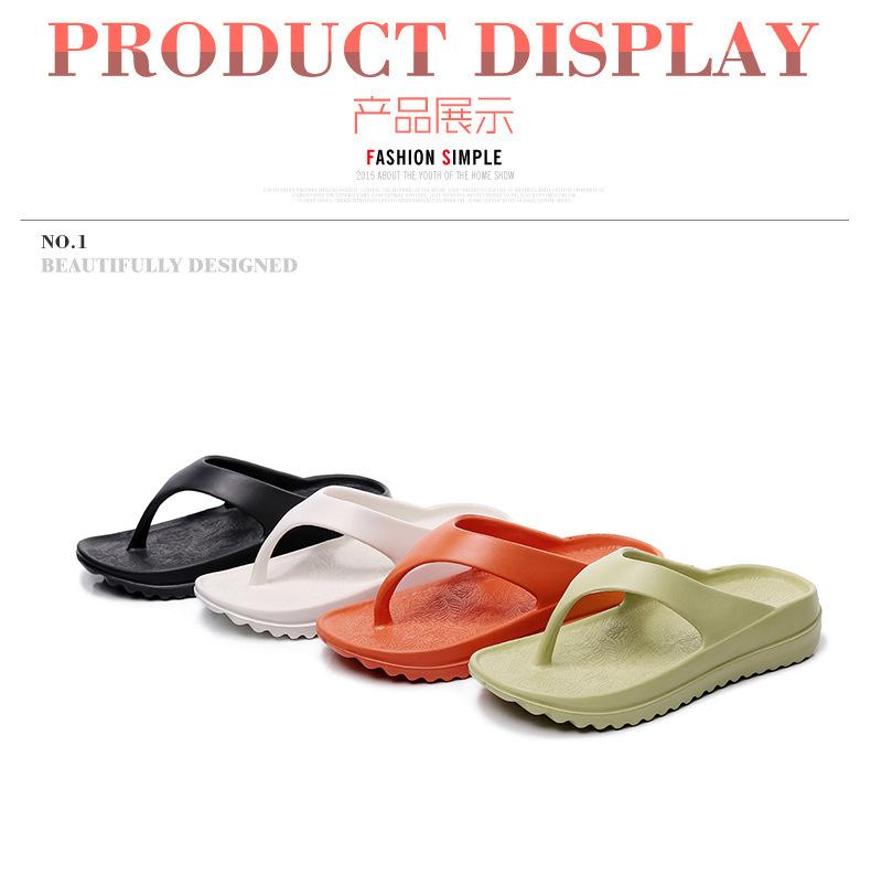 Cool-Slipper mit dickem Boden ins Koreanische Damen-Zehensandalen Mode Oberbekleidung Herren verdickte weichsohlige Paar-Pinch-Slipper