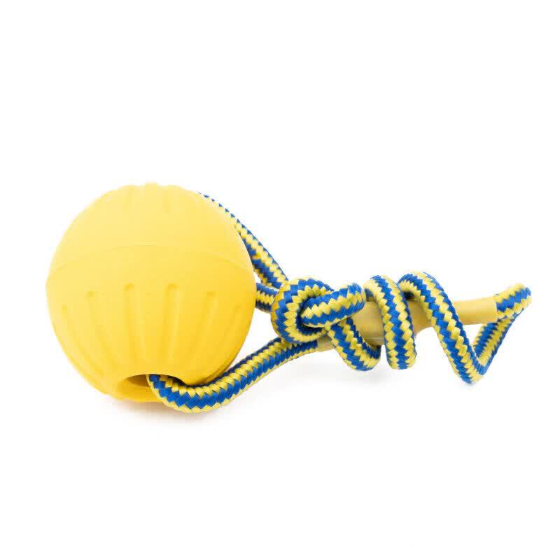 Dog Training EVA Foam Rope Ball