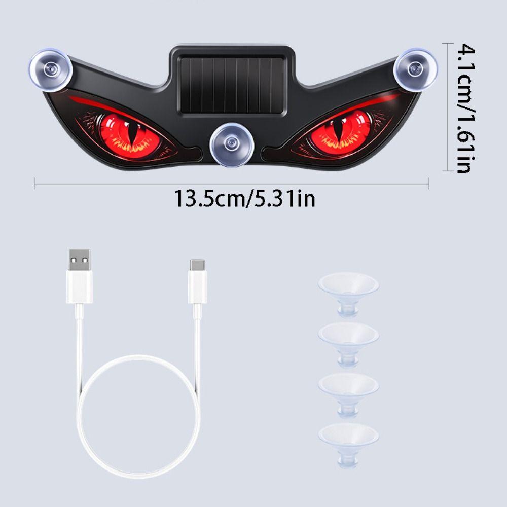 Creative Car Demon Eye Light Suction Cup Installation LED Atmosphere Light Universal