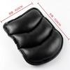 Black Car Armrest Box PU Leather Durable Mat Cover Center Console Soft Pad