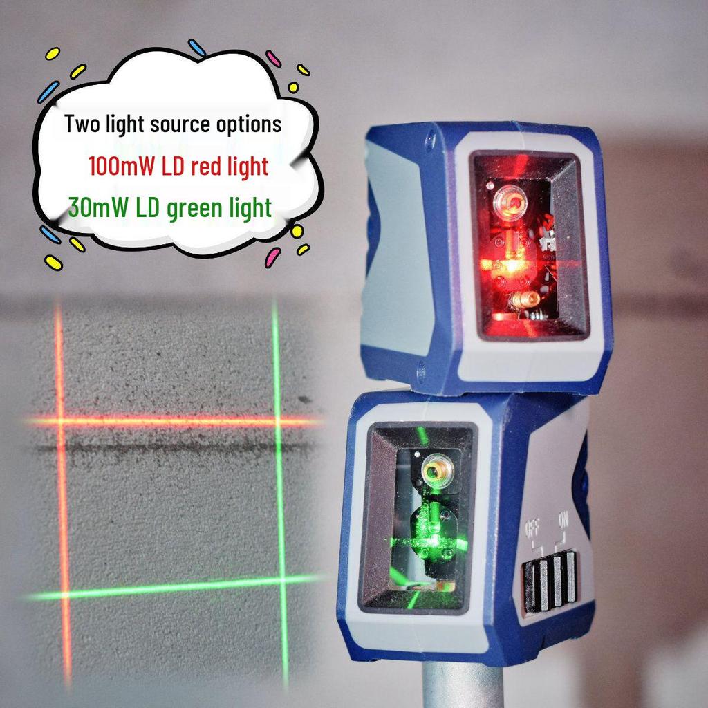 Compact Ultra-Portable Green Beam Laser Level with Automatic Leveling