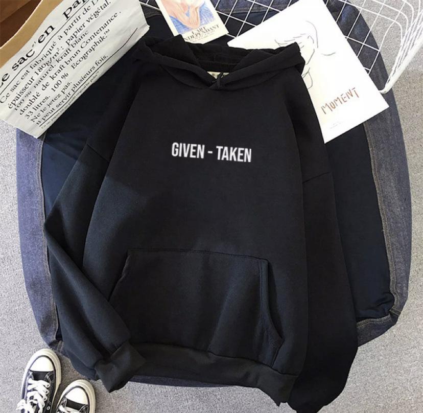 European and American Trendy Fashion Fleece Printed Hoodie Sweatshirt Unisex Autumn Winter Couple Loose Comfortable Sports Shirt