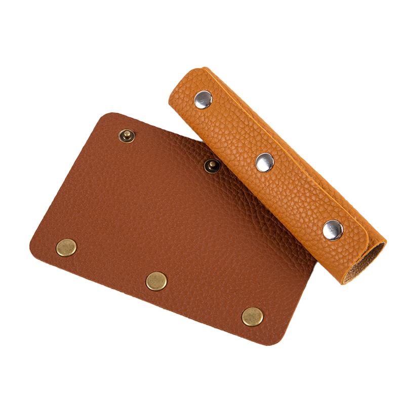 1Pc Luggage Bag Handle Wrap Pu Leather Cover Bag Accessory Shoulder Strap Pad