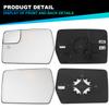 Door Rearview Mirror Lens Heated Rearview Mirror Glass For Ford F150 2011-2014 4L3Z-17K707-DB 4L3Z-17K707-DA BL3Z-17K707-E