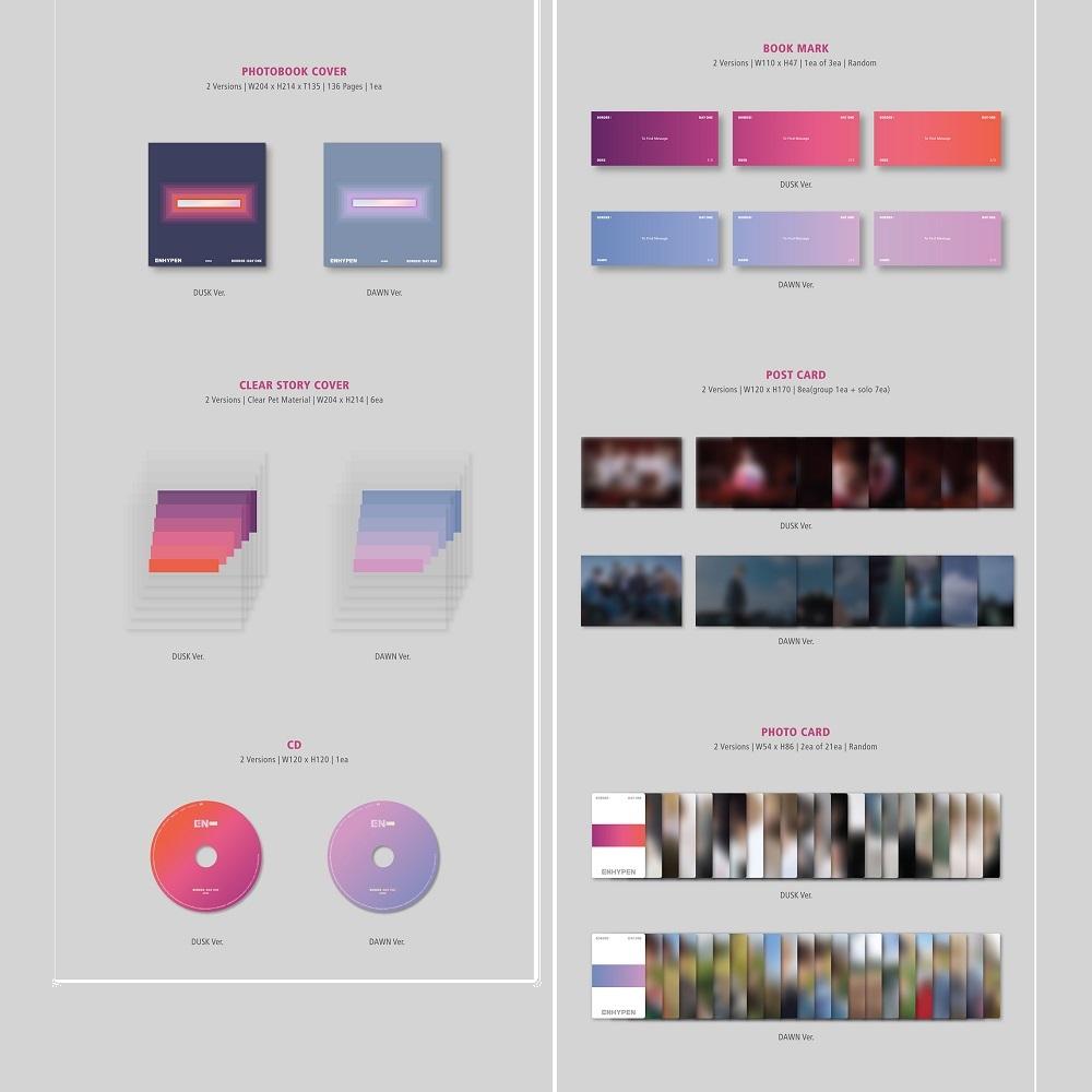 ENHYPEN 1st Mini Album Border : Day One CD