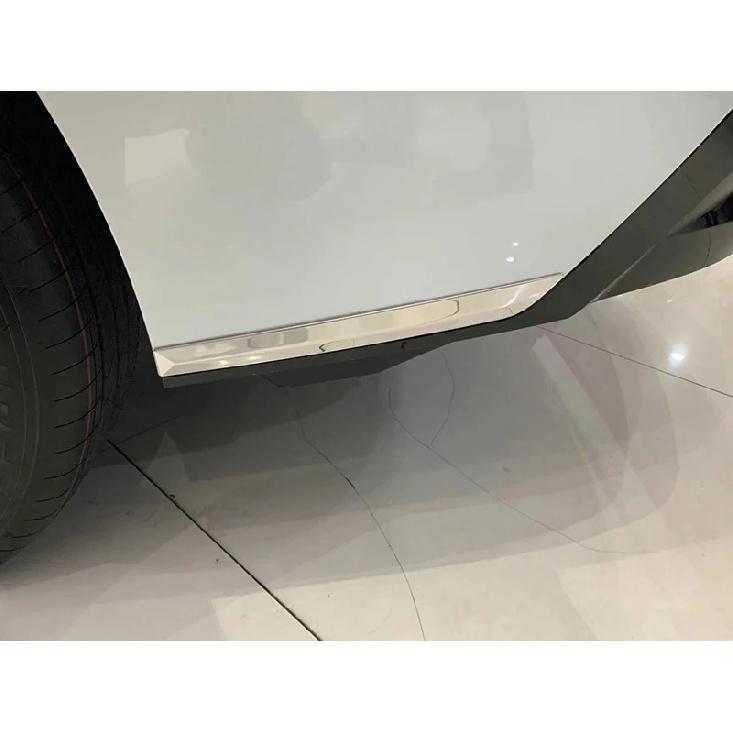 For TOYOTA Sienna (XL40) Stainless Steel Rear corner guard Rear bumper protector side corner guard