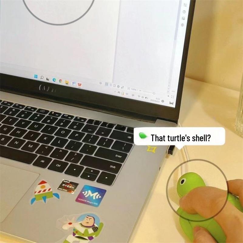 Turtle Mouse: Wired/Wireless, Silent, Cute Personalized Gift for Friends