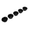 5pcs Beard Foam Bowl Portable Durable Glossy Surface Practical Soap Bowl for Home