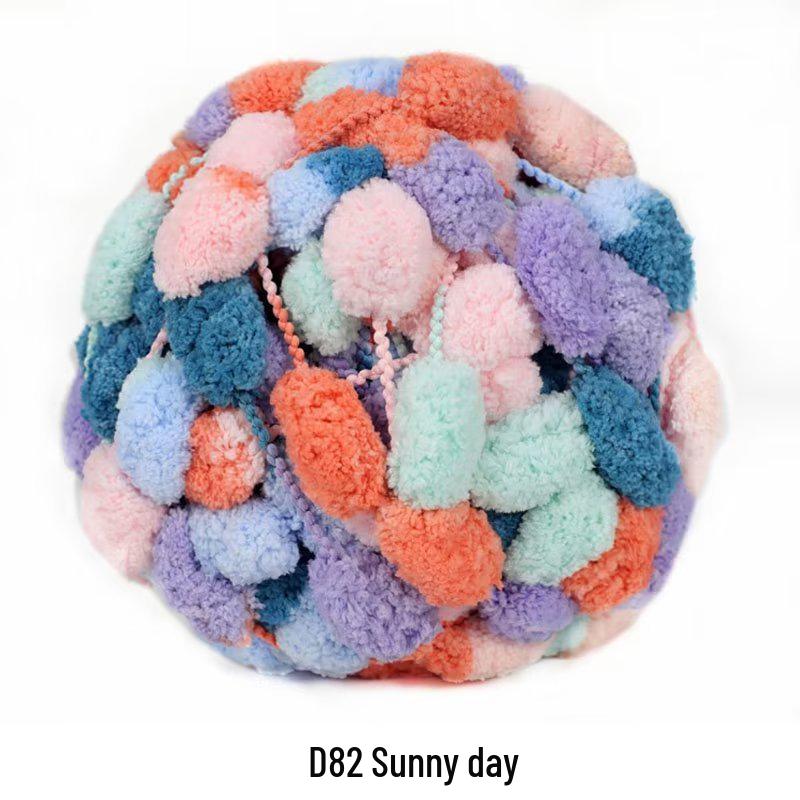 Dickes Woll-Perlgarn für handgestrickte Sofa- und Autositzkissen