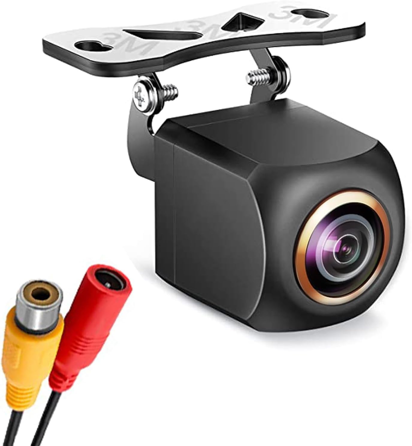 

2025 1080P Full HD Камера заднього виду з 2 CCD Авто Нічна IP68 Перемикається Напрямна Універсальна Чорна Мегапікселі, Сенсор, Перемикання AHD/CVBS, 170° Ультра-Ширококутна чорний