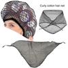 High Elasticity Crochet Hair Net Multipurpose Sleeping Triangle Hairnet Rollers Hairnet  Lady