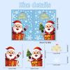 Window Holiday Stickers With Pvc Snowflakes Penguins And Santa Christmas For