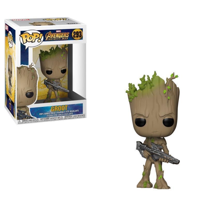 Железный Мститель МангрутБэтмен Фигурка Funko Pop Брелок Groot (infinity War)